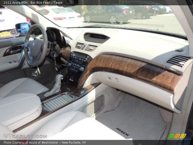 Bali Blue Pearl / Taupe 2011 Acura MDX