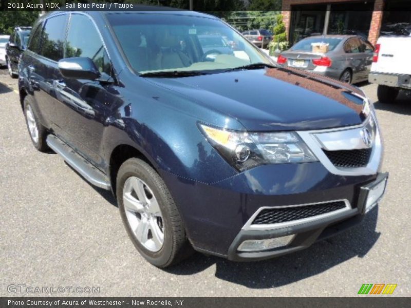 Bali Blue Pearl / Taupe 2011 Acura MDX