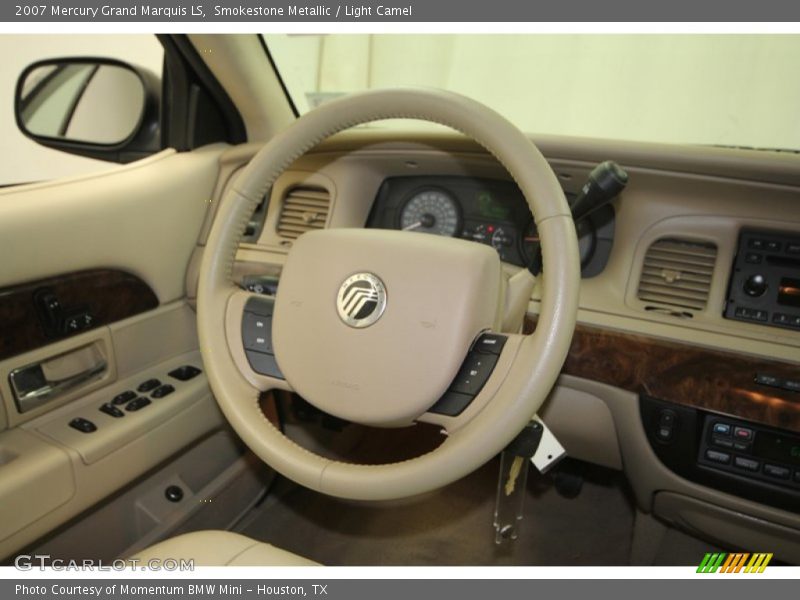 Smokestone Metallic / Light Camel 2007 Mercury Grand Marquis LS