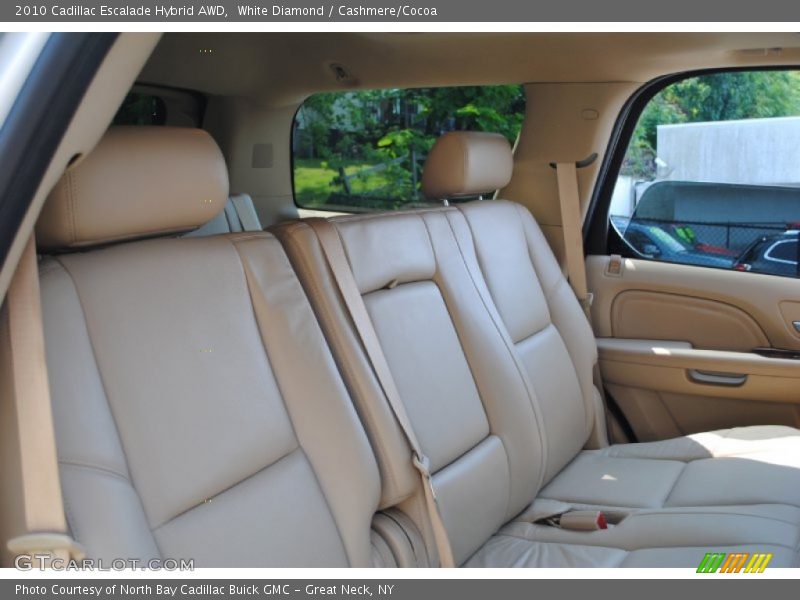 Rear Seat of 2010 Escalade Hybrid AWD