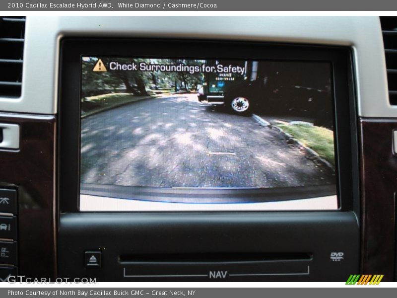 White Diamond / Cashmere/Cocoa 2010 Cadillac Escalade Hybrid AWD