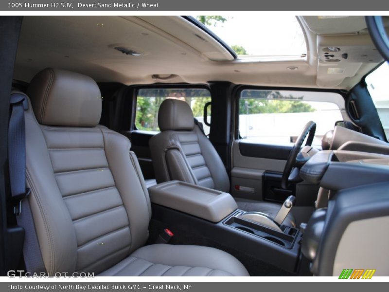  2005 H2 SUV Wheat Interior
