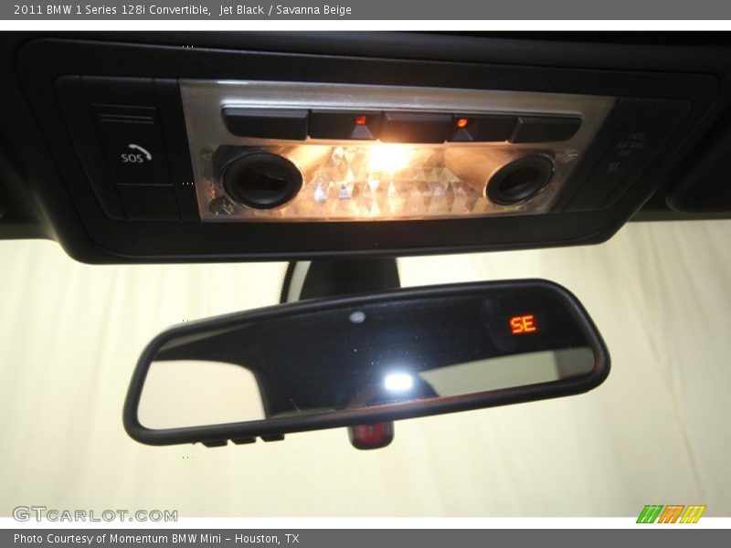Jet Black / Savanna Beige 2011 BMW 1 Series 128i Convertible