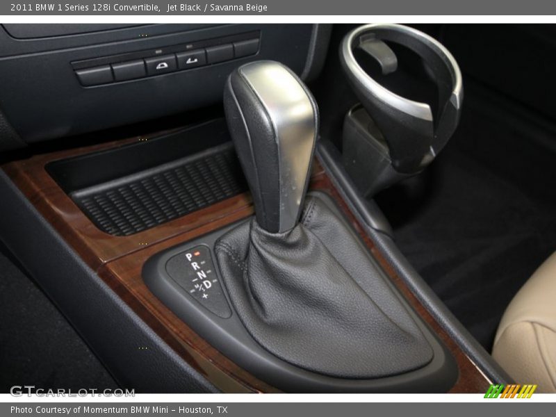 Jet Black / Savanna Beige 2011 BMW 1 Series 128i Convertible