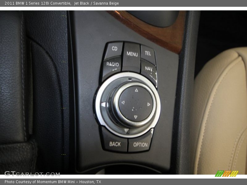 Jet Black / Savanna Beige 2011 BMW 1 Series 128i Convertible
