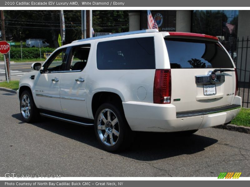 White Diamond / Ebony 2010 Cadillac Escalade ESV Luxury AWD