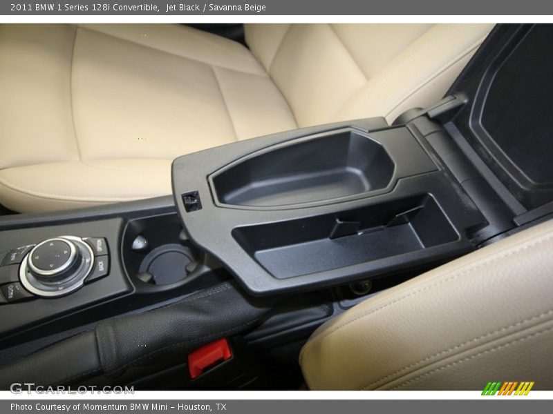 Jet Black / Savanna Beige 2011 BMW 1 Series 128i Convertible