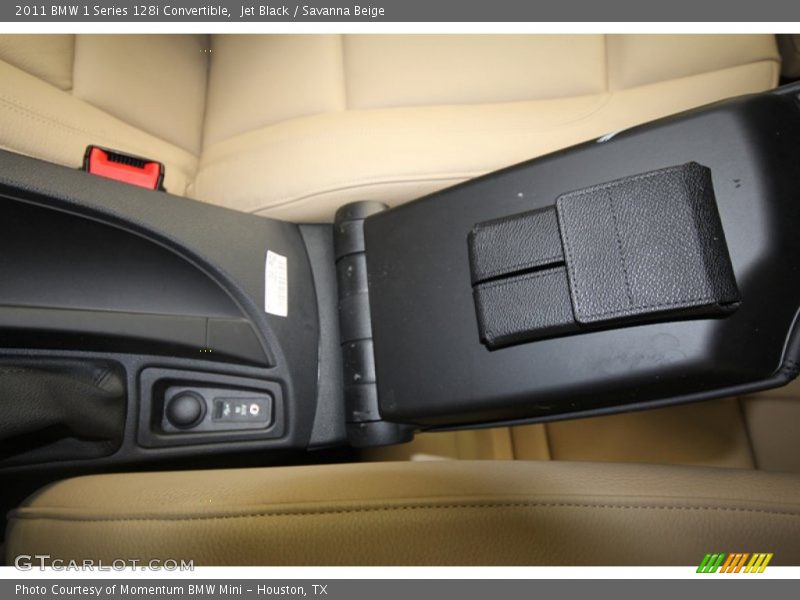 Jet Black / Savanna Beige 2011 BMW 1 Series 128i Convertible
