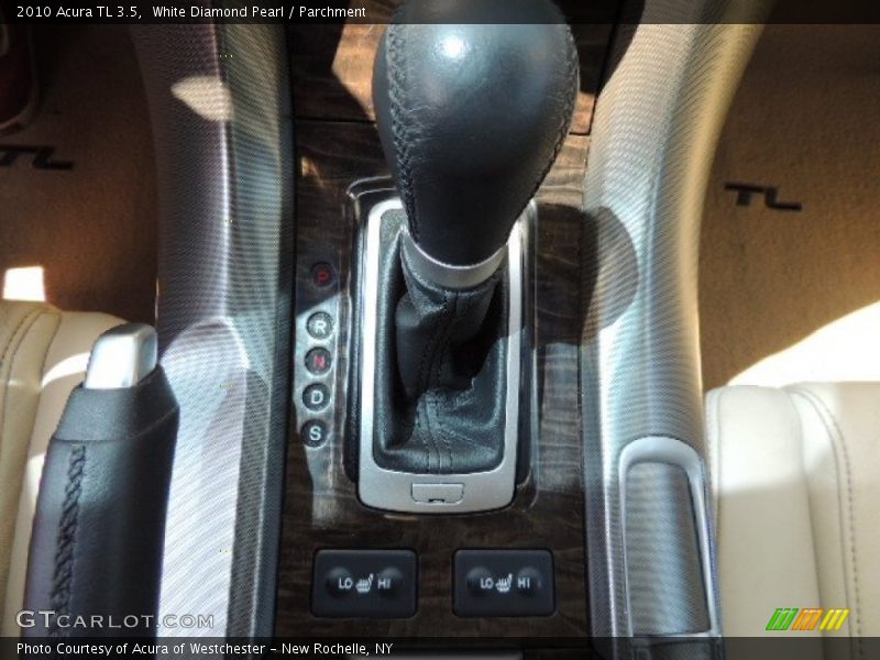 White Diamond Pearl / Parchment 2010 Acura TL 3.5