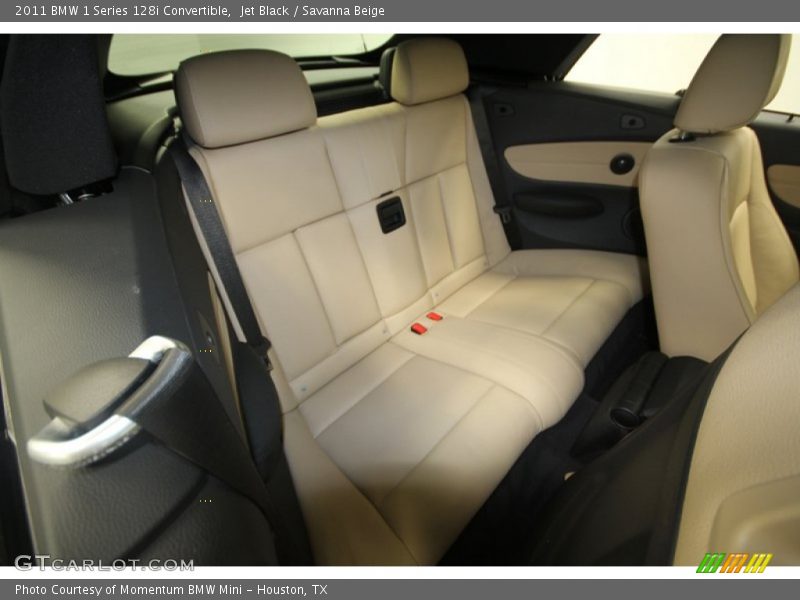 Jet Black / Savanna Beige 2011 BMW 1 Series 128i Convertible