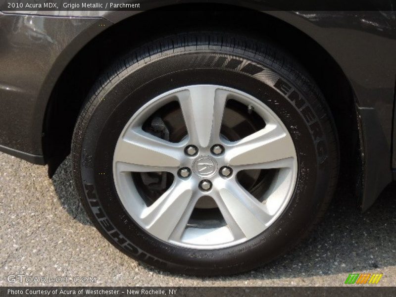 Grigio Metallic / Parchment 2010 Acura MDX