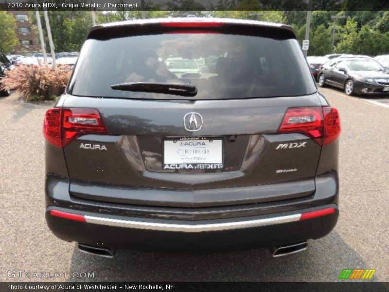 Grigio Metallic / Parchment 2010 Acura MDX