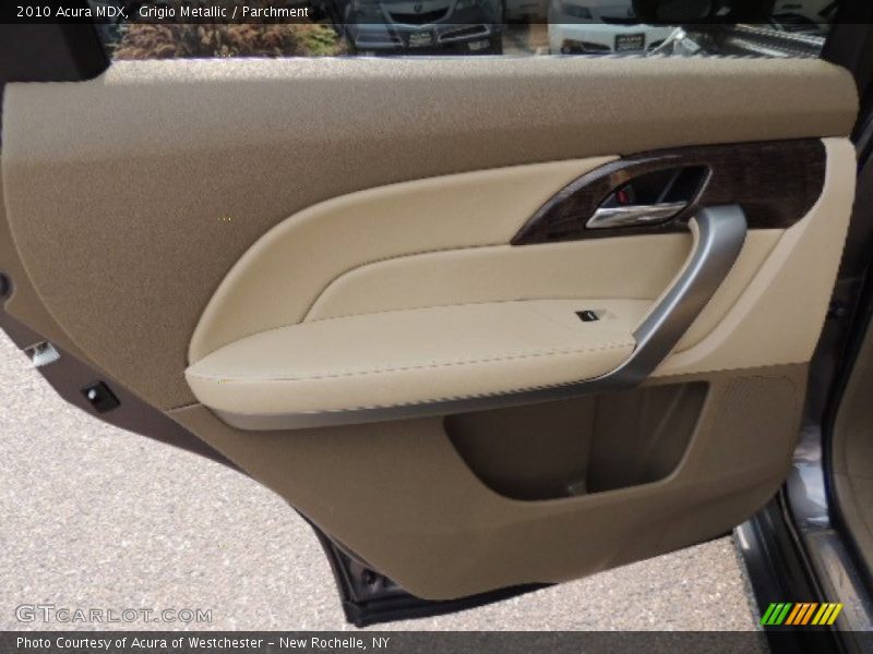 Grigio Metallic / Parchment 2010 Acura MDX