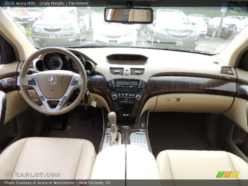 Grigio Metallic / Parchment 2010 Acura MDX