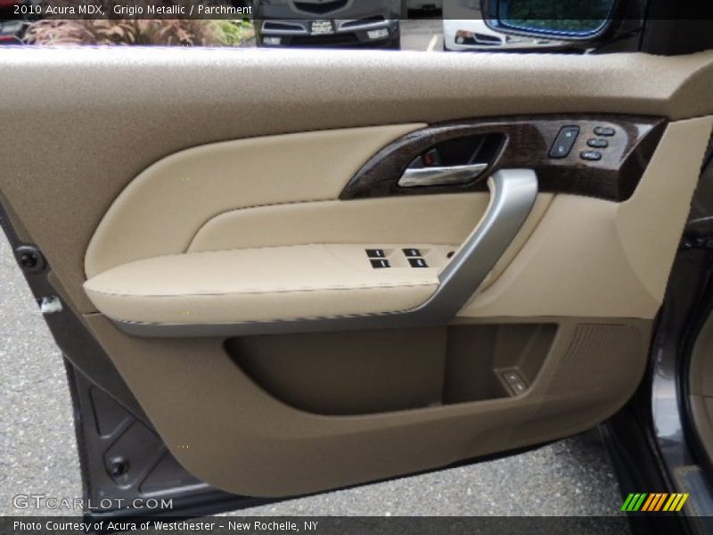 Grigio Metallic / Parchment 2010 Acura MDX