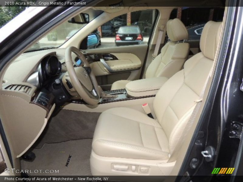 Grigio Metallic / Parchment 2010 Acura MDX