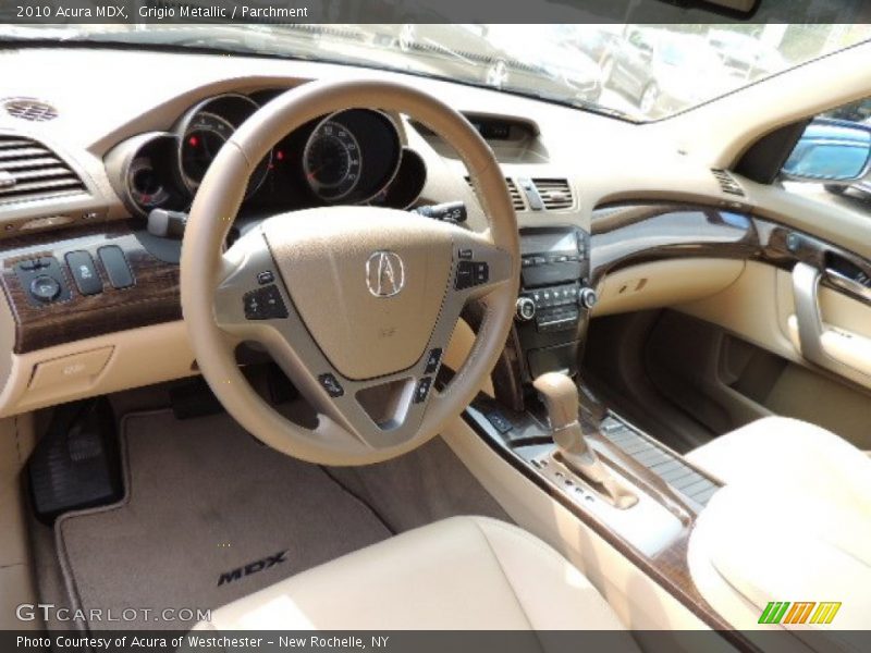 Grigio Metallic / Parchment 2010 Acura MDX