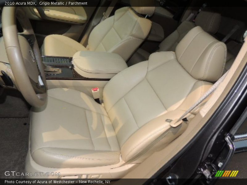 Grigio Metallic / Parchment 2010 Acura MDX