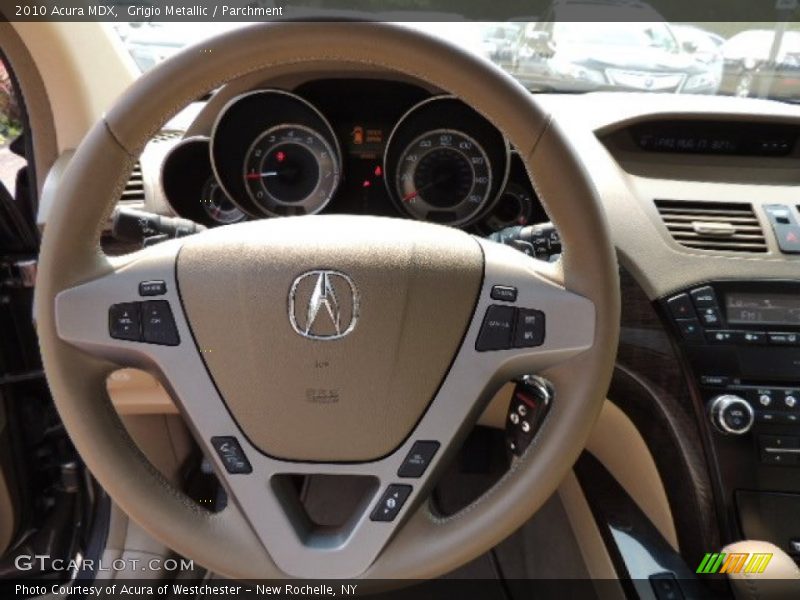 Grigio Metallic / Parchment 2010 Acura MDX