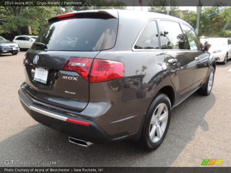 Grigio Metallic / Parchment 2010 Acura MDX