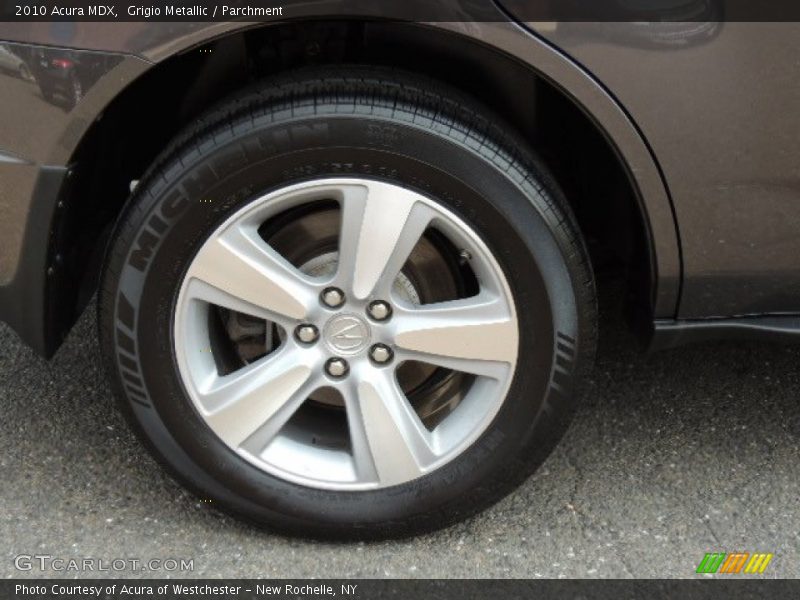 Grigio Metallic / Parchment 2010 Acura MDX