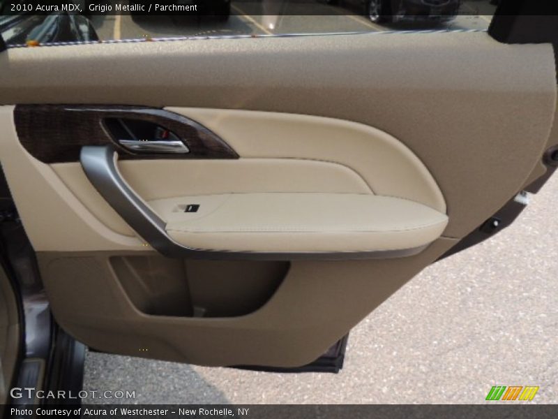 Grigio Metallic / Parchment 2010 Acura MDX