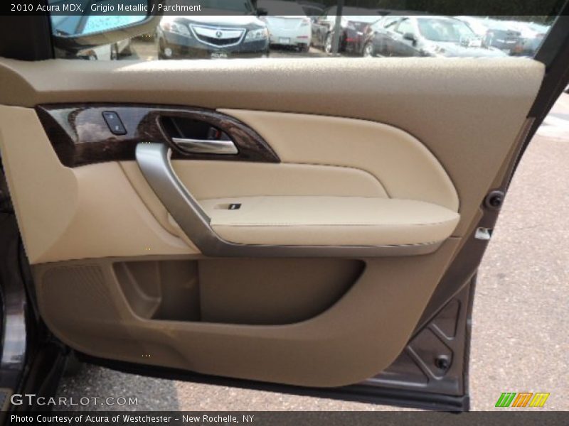 Grigio Metallic / Parchment 2010 Acura MDX