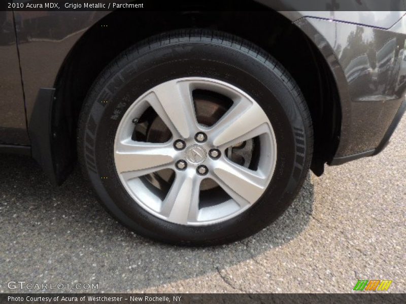 Grigio Metallic / Parchment 2010 Acura MDX
