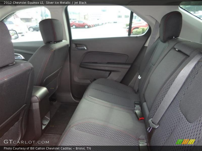 Silver Ice Metallic / Jet Black 2012 Chevrolet Equinox LS