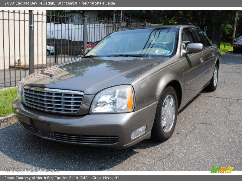 Bronzemist / Neutral Shale Beige 2003 Cadillac DeVille Sedan