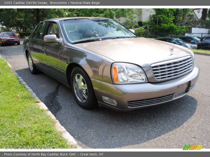 Bronzemist / Neutral Shale Beige 2003 Cadillac DeVille Sedan