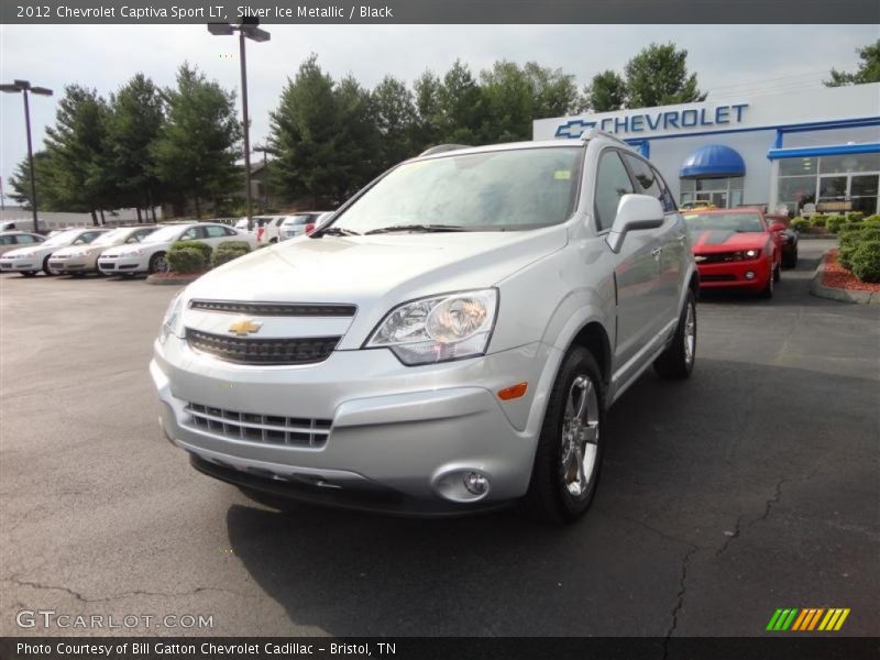 Silver Ice Metallic / Black 2012 Chevrolet Captiva Sport LT