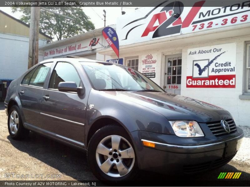 Graphite Blue Metallic / Black 2004 Volkswagen Jetta GLI 1.8T Sedan