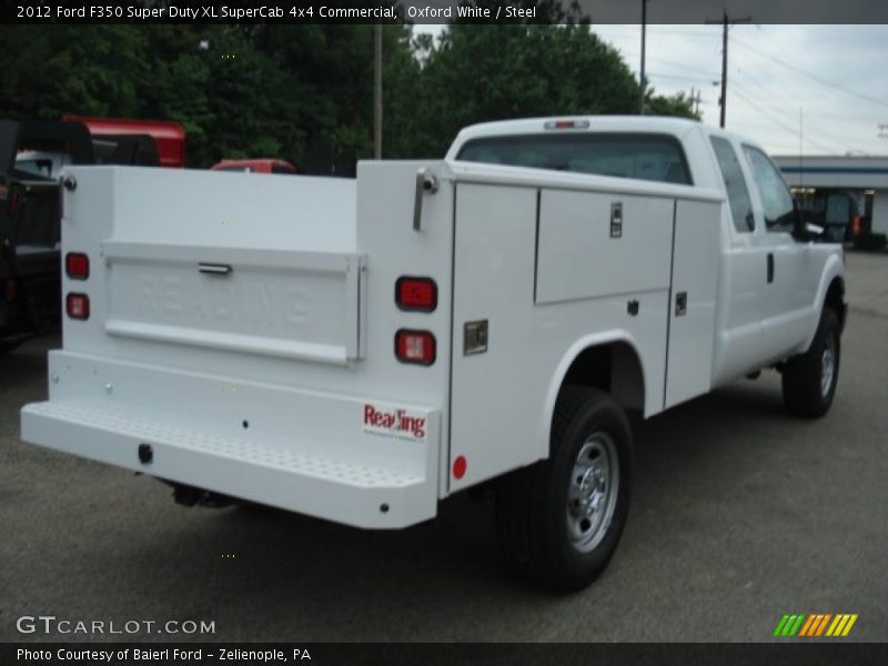 Oxford White / Steel 2012 Ford F350 Super Duty XL SuperCab 4x4 Commercial