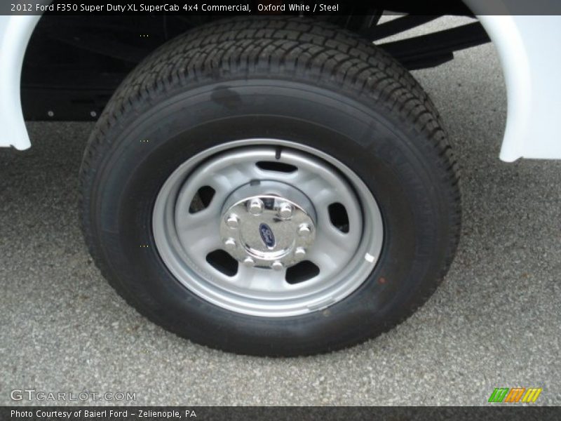  2012 F350 Super Duty XL SuperCab 4x4 Commercial Wheel