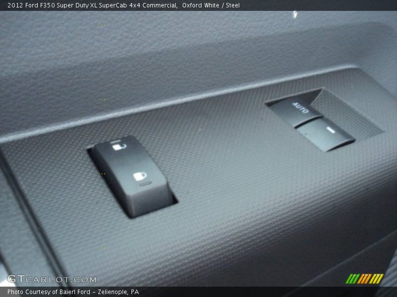 Oxford White / Steel 2012 Ford F350 Super Duty XL SuperCab 4x4 Commercial