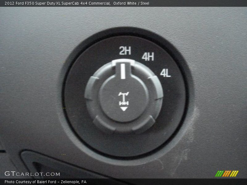 Controls of 2012 F350 Super Duty XL SuperCab 4x4 Commercial