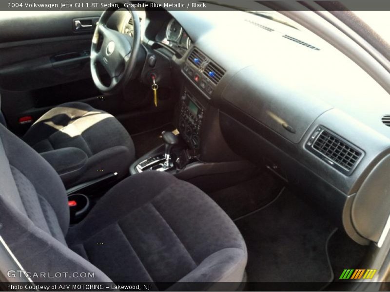 Graphite Blue Metallic / Black 2004 Volkswagen Jetta GLI 1.8T Sedan