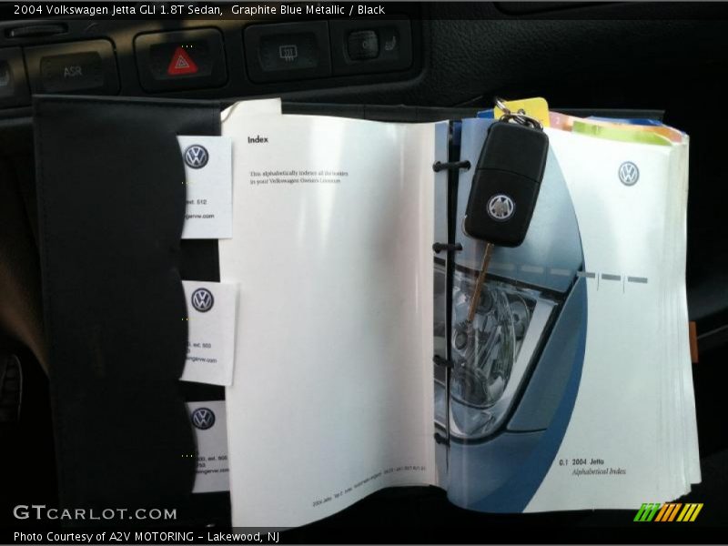 Graphite Blue Metallic / Black 2004 Volkswagen Jetta GLI 1.8T Sedan
