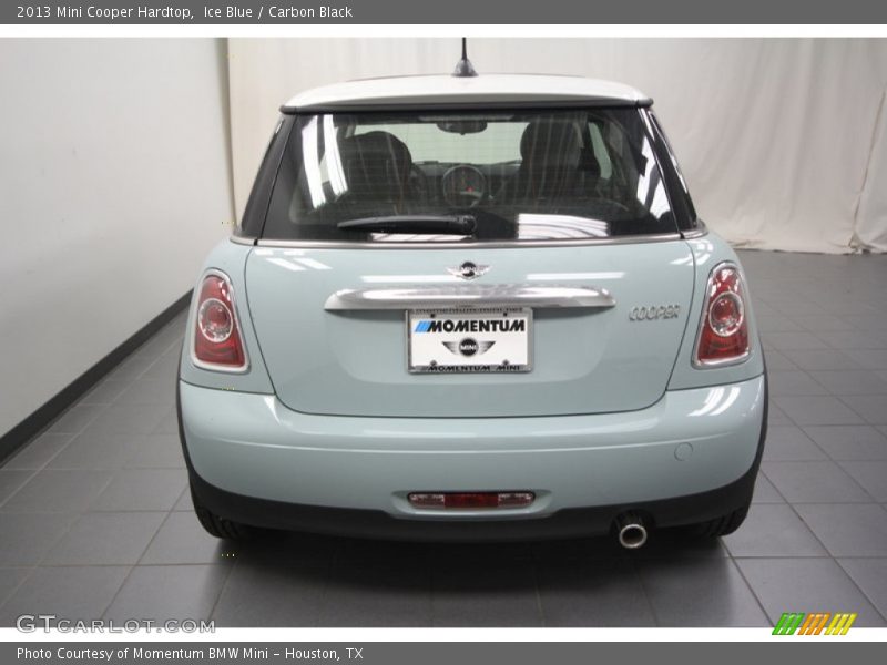 Ice Blue / Carbon Black 2013 Mini Cooper Hardtop