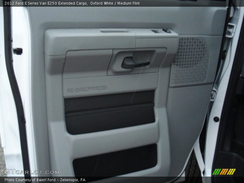 Oxford White / Medium Flint 2012 Ford E Series Van E250 Extended Cargo