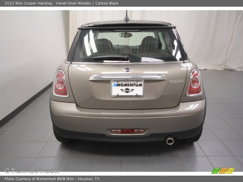 Velvet Silver Metallic / Carbon Black 2013 Mini Cooper Hardtop