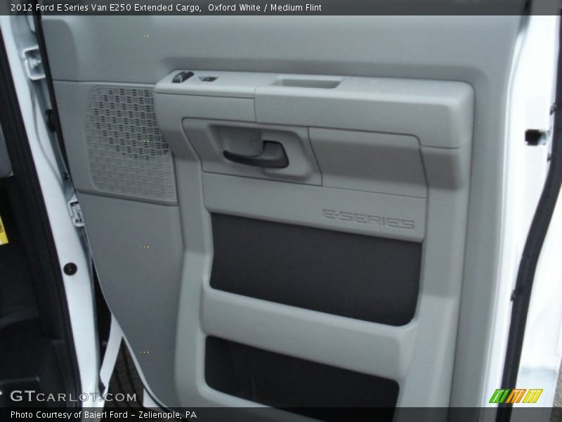 Oxford White / Medium Flint 2012 Ford E Series Van E250 Extended Cargo