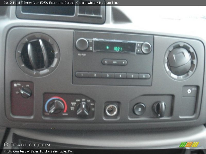 Oxford White / Medium Flint 2012 Ford E Series Van E250 Extended Cargo
