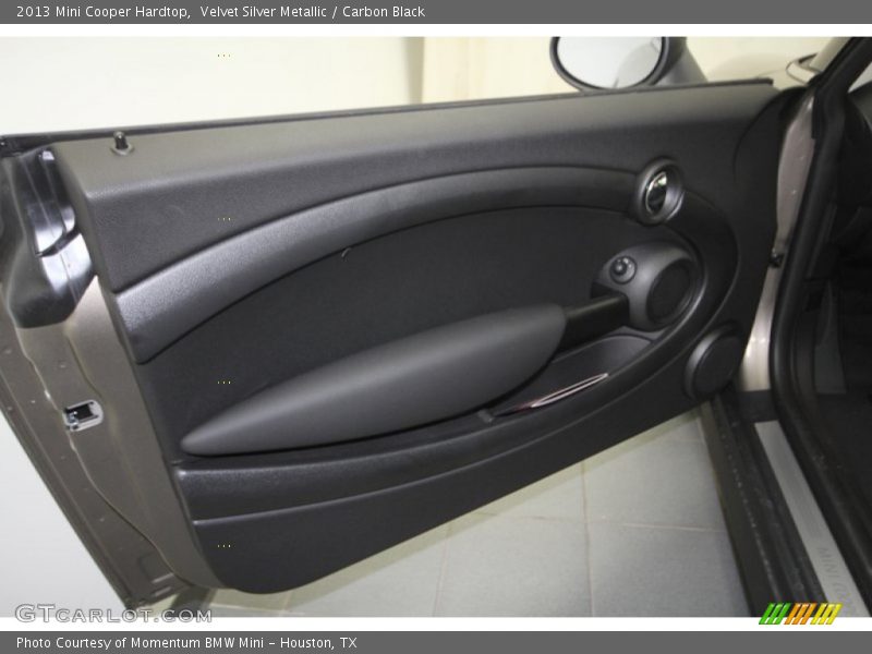 Velvet Silver Metallic / Carbon Black 2013 Mini Cooper Hardtop