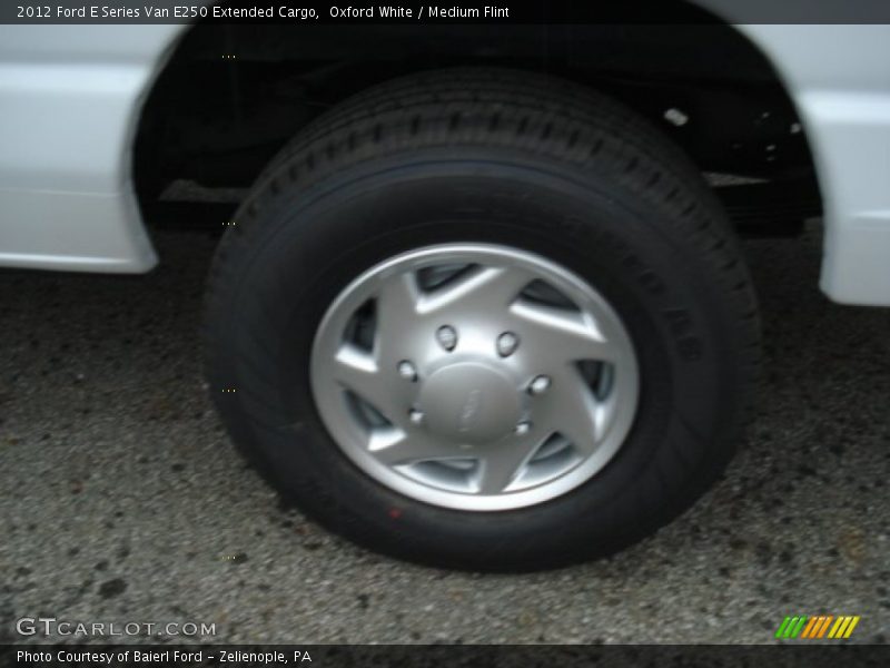 Oxford White / Medium Flint 2012 Ford E Series Van E250 Extended Cargo