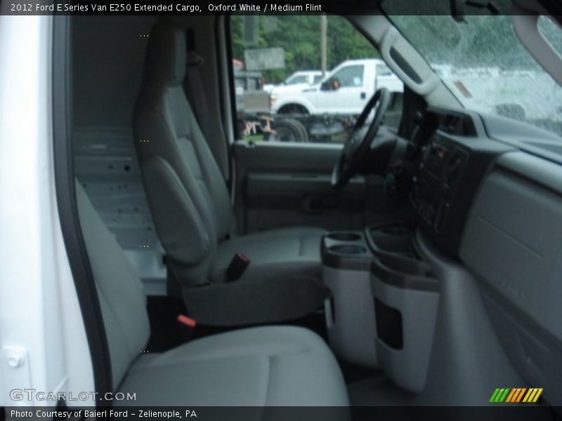 Oxford White / Medium Flint 2012 Ford E Series Van E250 Extended Cargo