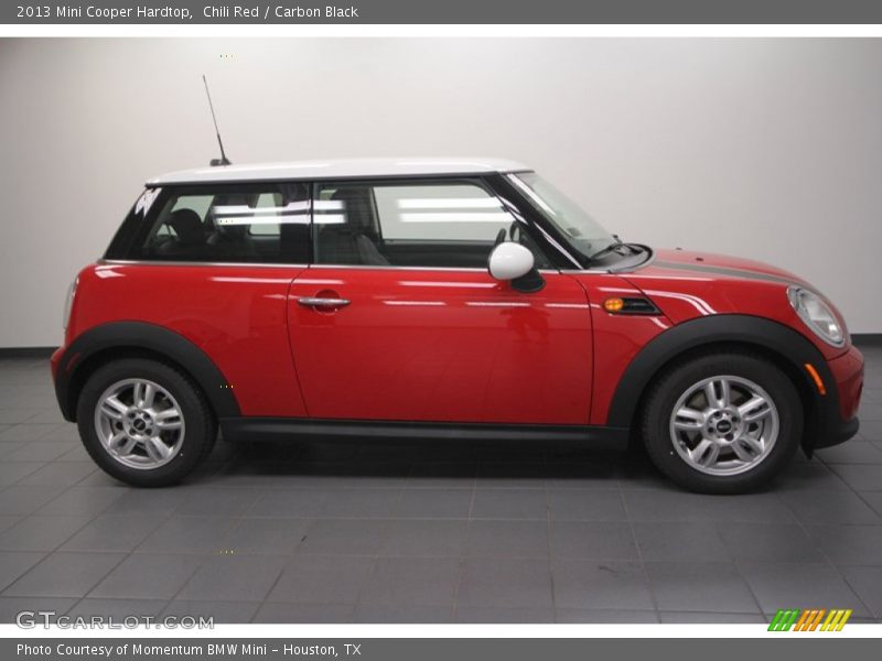 Chili Red / Carbon Black 2013 Mini Cooper Hardtop