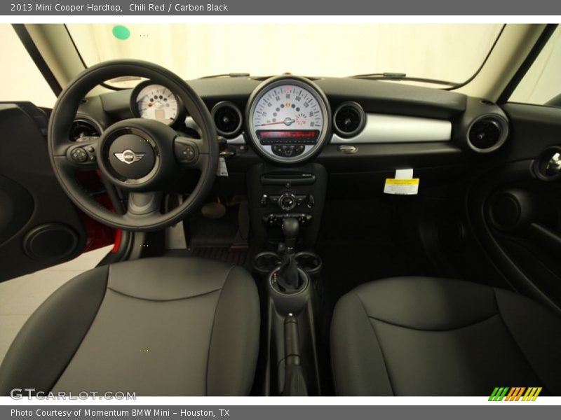 Chili Red / Carbon Black 2013 Mini Cooper Hardtop