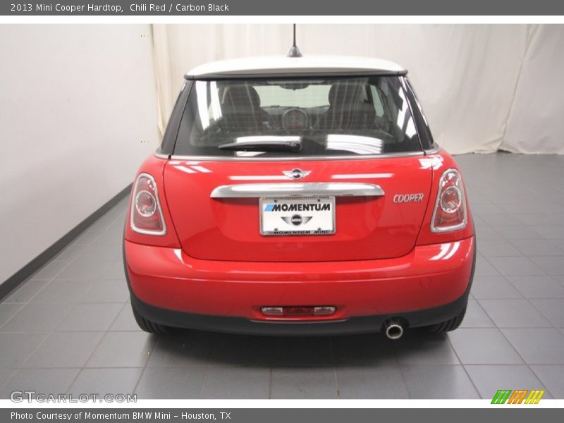 Chili Red / Carbon Black 2013 Mini Cooper Hardtop